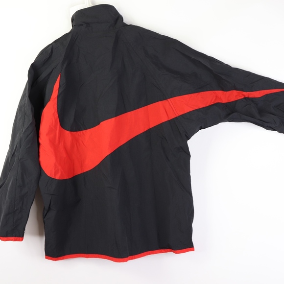 red mens nike jacket